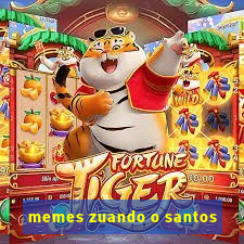 memes zuando o santos